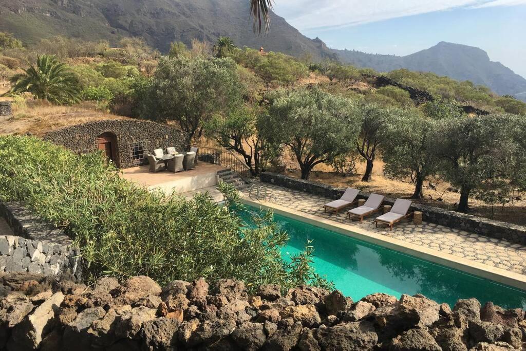 Luxury Villa In Nature With Swimming Pool Tenerife, Santiago Del Teide, With Sea And Mountain Views El Retamar ภายนอก รูปภาพ